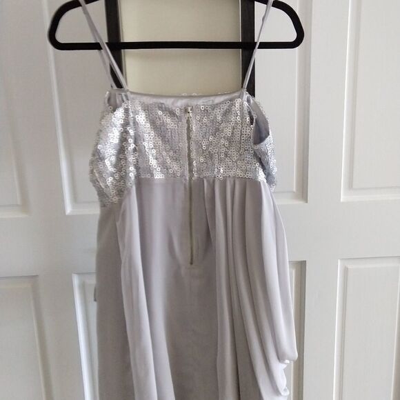 Gap silver mini dress NWOT - Picture 2 of 5